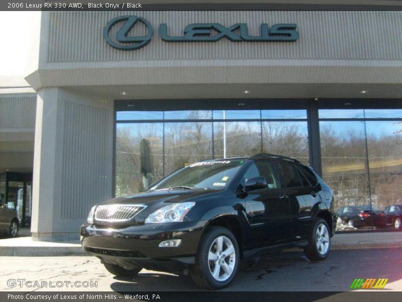 Black Onyx / Black 2006 Lexus RX 330 AWD