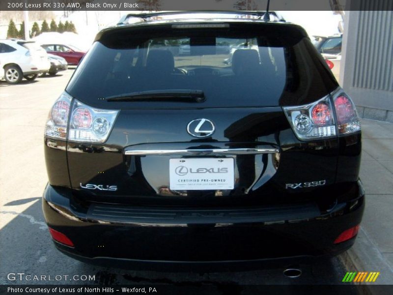 Black Onyx / Black 2006 Lexus RX 330 AWD