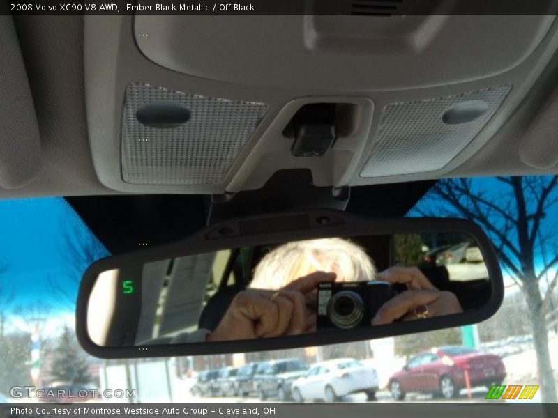 Ember Black Metallic / Off Black 2008 Volvo XC90 V8 AWD