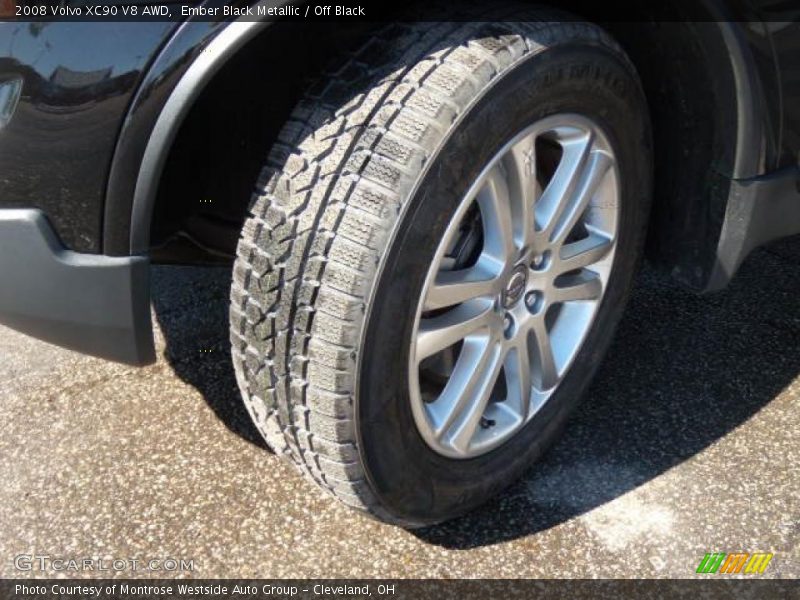 Ember Black Metallic / Off Black 2008 Volvo XC90 V8 AWD