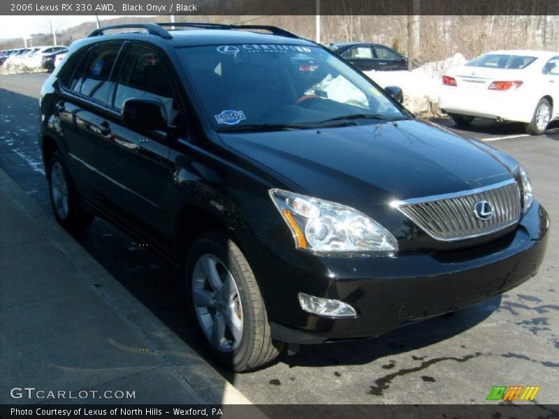 Black Onyx / Black 2006 Lexus RX 330 AWD