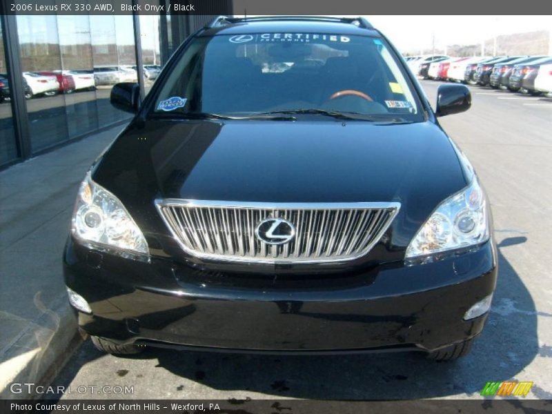 Black Onyx / Black 2006 Lexus RX 330 AWD