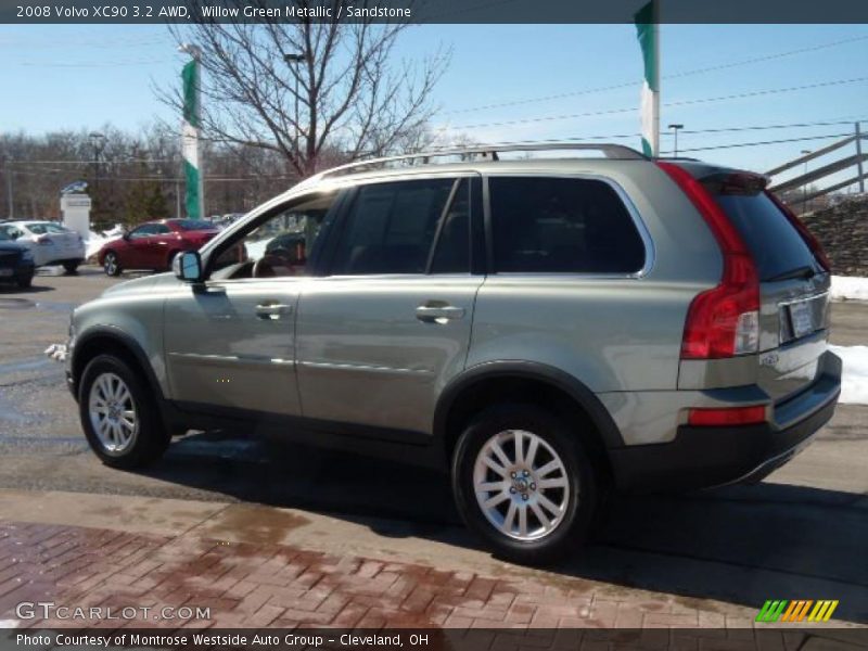 Willow Green Metallic / Sandstone 2008 Volvo XC90 3.2 AWD
