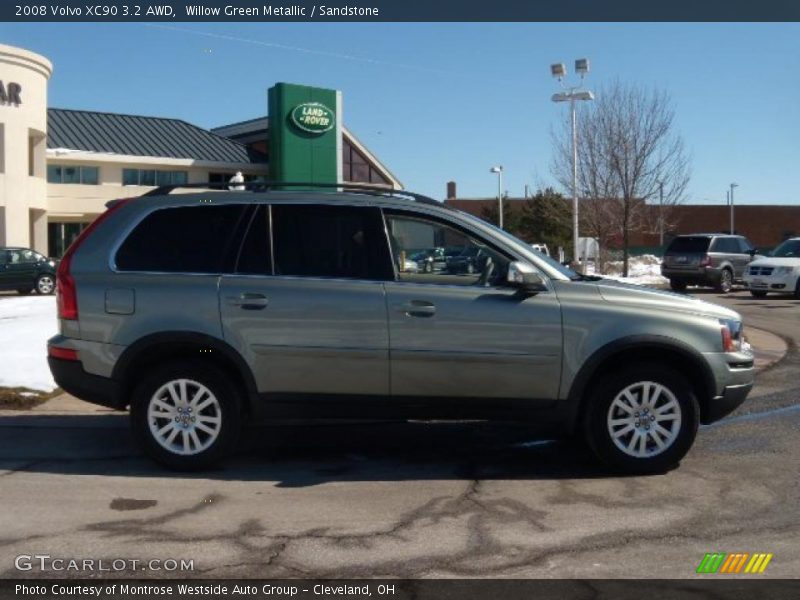 Willow Green Metallic / Sandstone 2008 Volvo XC90 3.2 AWD