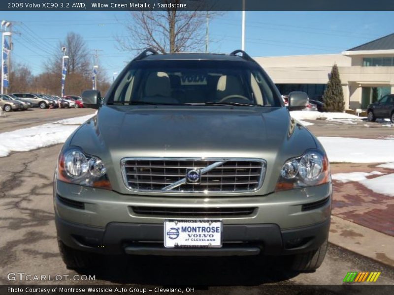 Willow Green Metallic / Sandstone 2008 Volvo XC90 3.2 AWD