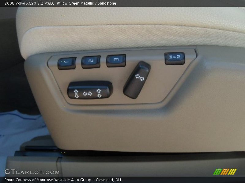 Willow Green Metallic / Sandstone 2008 Volvo XC90 3.2 AWD