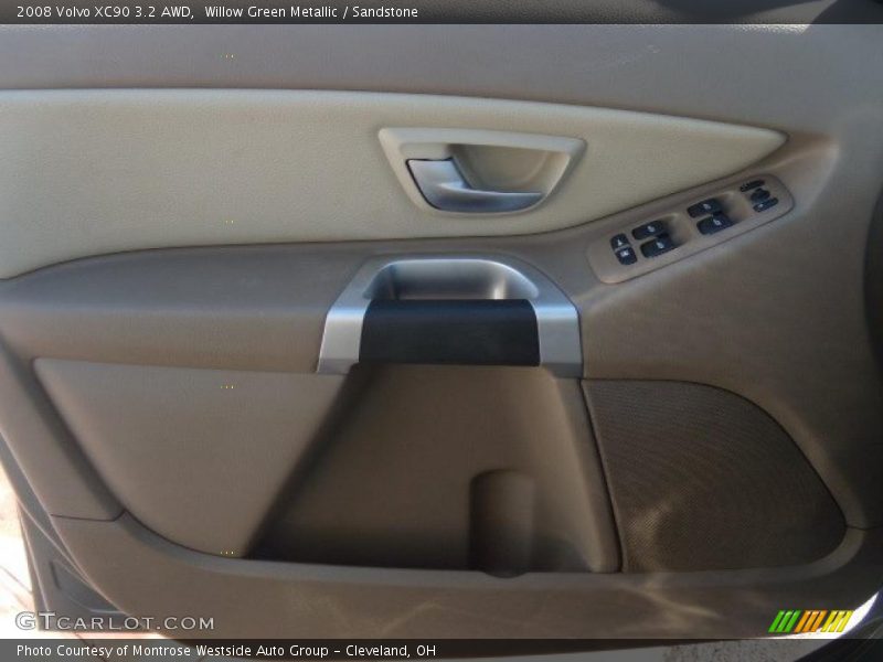 Willow Green Metallic / Sandstone 2008 Volvo XC90 3.2 AWD
