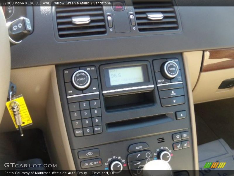 Willow Green Metallic / Sandstone 2008 Volvo XC90 3.2 AWD