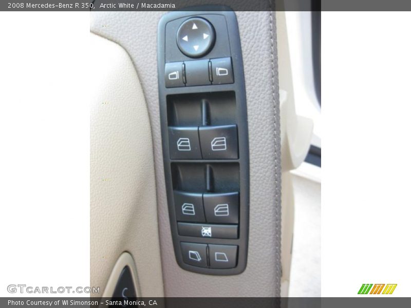 Arctic White / Macadamia 2008 Mercedes-Benz R 350