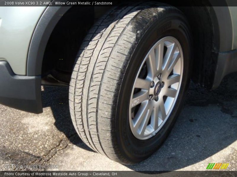 Willow Green Metallic / Sandstone 2008 Volvo XC90 3.2 AWD