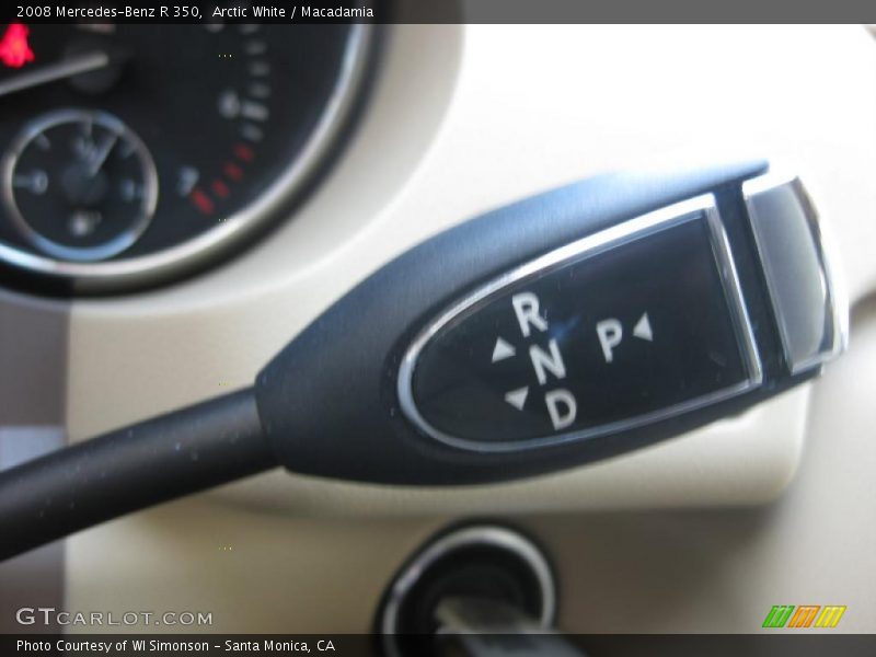 Arctic White / Macadamia 2008 Mercedes-Benz R 350