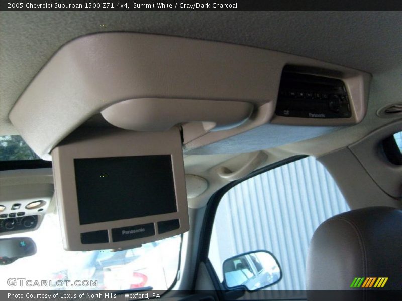 Summit White / Gray/Dark Charcoal 2005 Chevrolet Suburban 1500 Z71 4x4