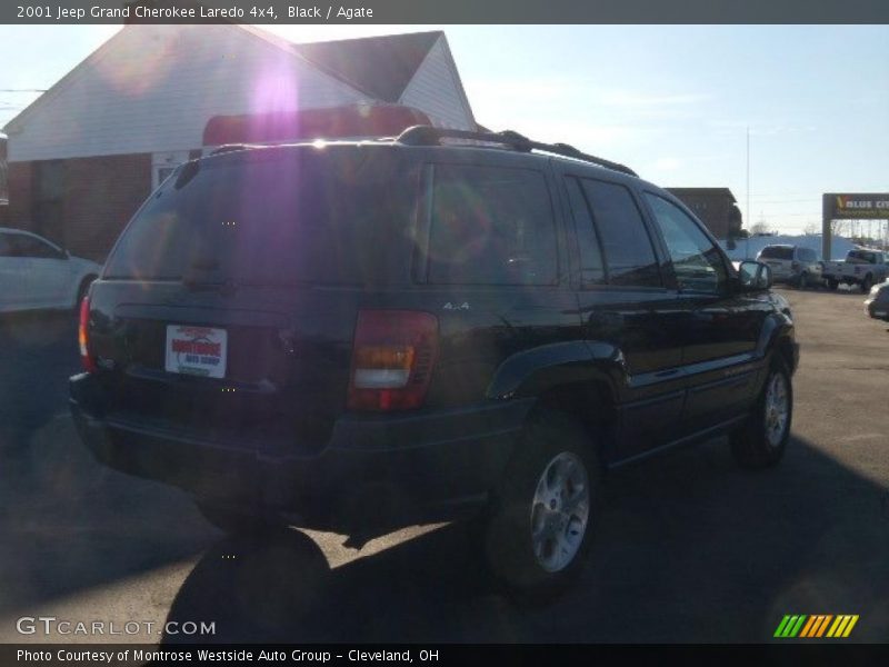 Black / Agate 2001 Jeep Grand Cherokee Laredo 4x4