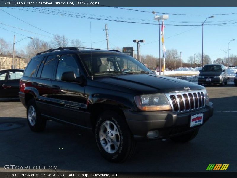 Black / Agate 2001 Jeep Grand Cherokee Laredo 4x4