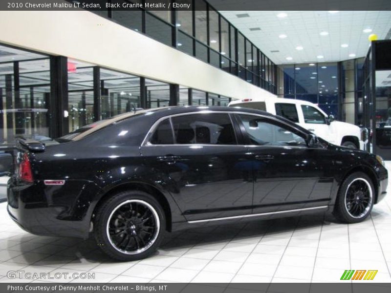 Black Granite Metallic / Ebony 2010 Chevrolet Malibu LT Sedan