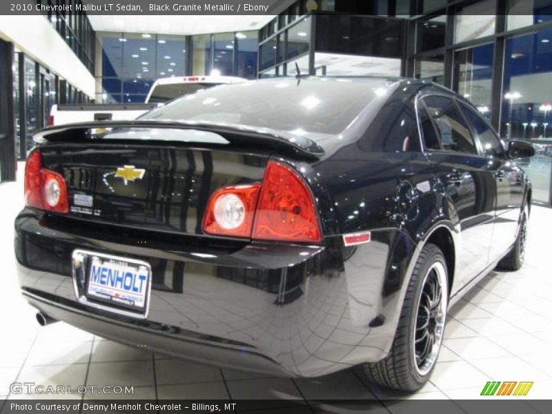 Black Granite Metallic / Ebony 2010 Chevrolet Malibu LT Sedan