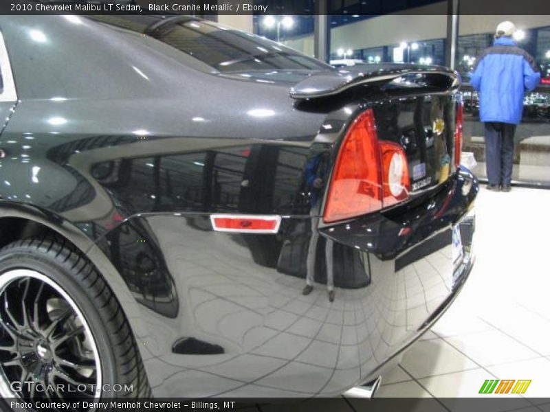 Black Granite Metallic / Ebony 2010 Chevrolet Malibu LT Sedan