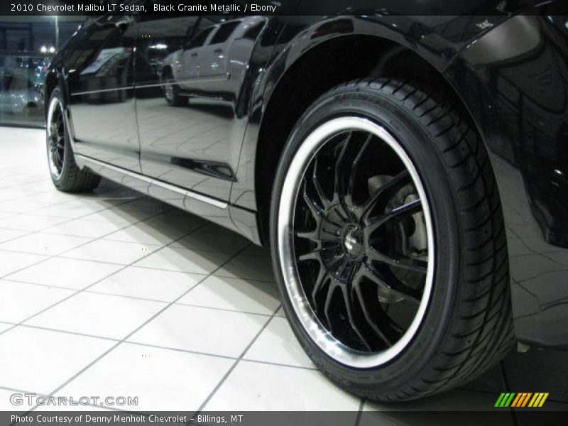 Black Granite Metallic / Ebony 2010 Chevrolet Malibu LT Sedan
