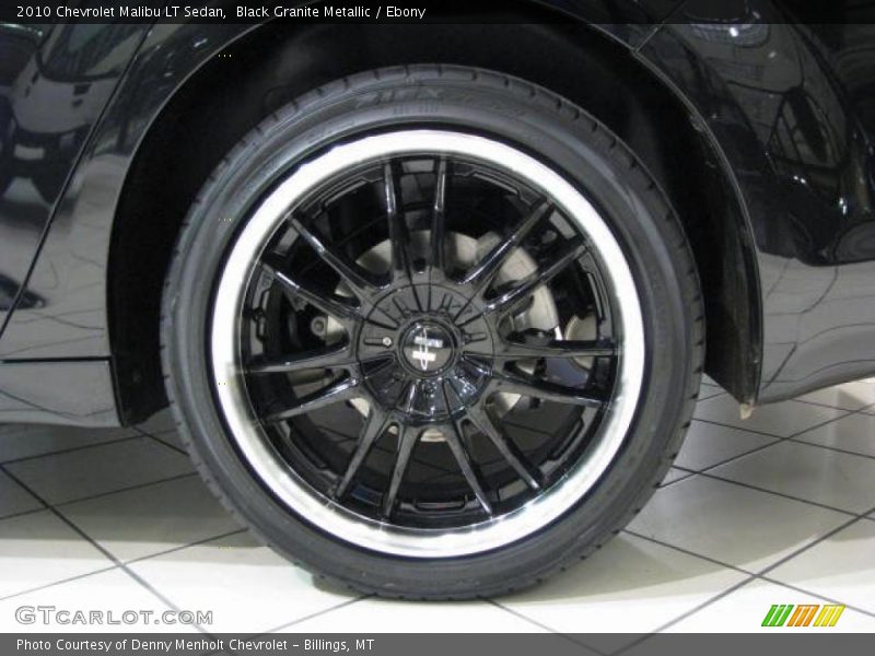 Black Granite Metallic / Ebony 2010 Chevrolet Malibu LT Sedan