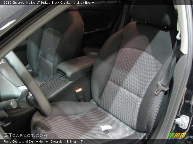 Black Granite Metallic / Ebony 2010 Chevrolet Malibu LT Sedan
