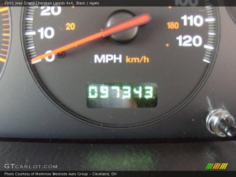 Black / Agate 2001 Jeep Grand Cherokee Laredo 4x4