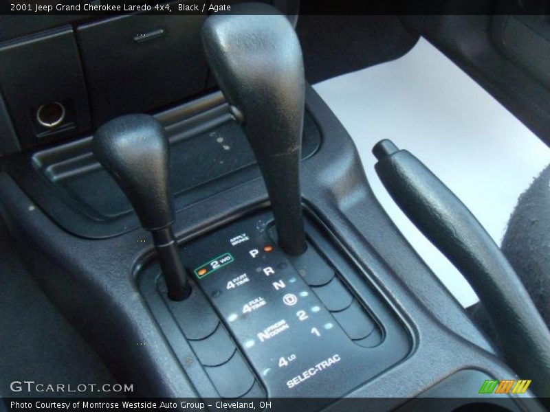 Black / Agate 2001 Jeep Grand Cherokee Laredo 4x4