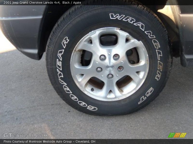 Black / Agate 2001 Jeep Grand Cherokee Laredo 4x4