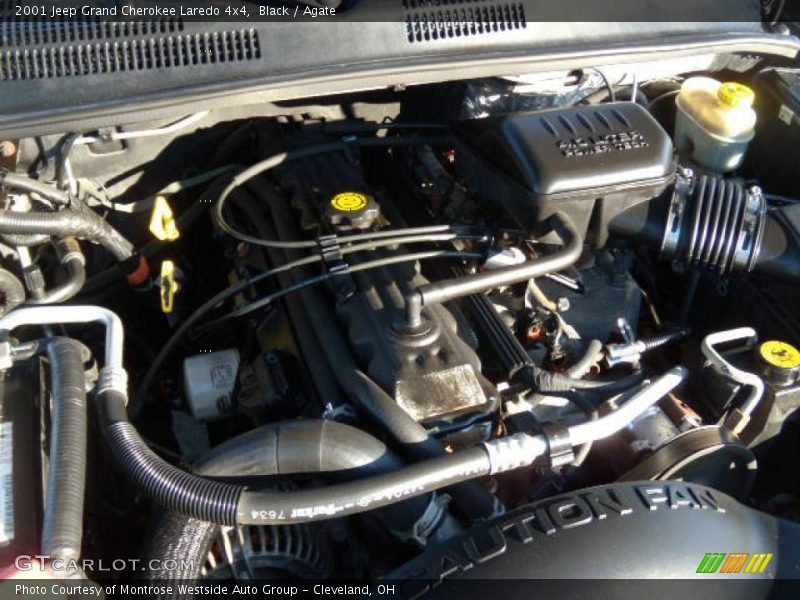 Black / Agate 2001 Jeep Grand Cherokee Laredo 4x4