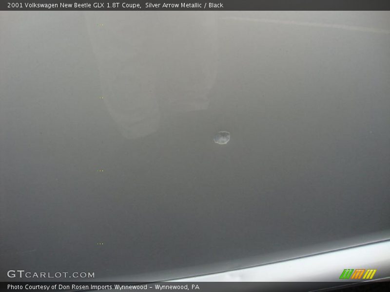 Silver Arrow Metallic / Black 2001 Volkswagen New Beetle GLX 1.8T Coupe