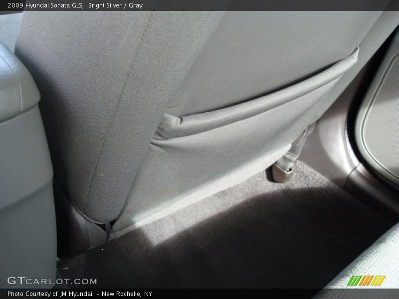 Bright Silver / Gray 2009 Hyundai Sonata GLS