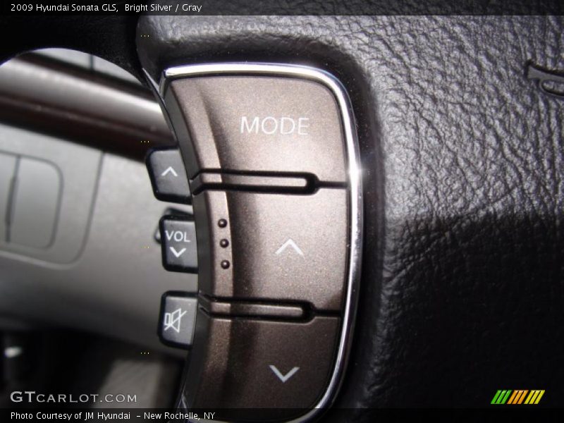 Bright Silver / Gray 2009 Hyundai Sonata GLS