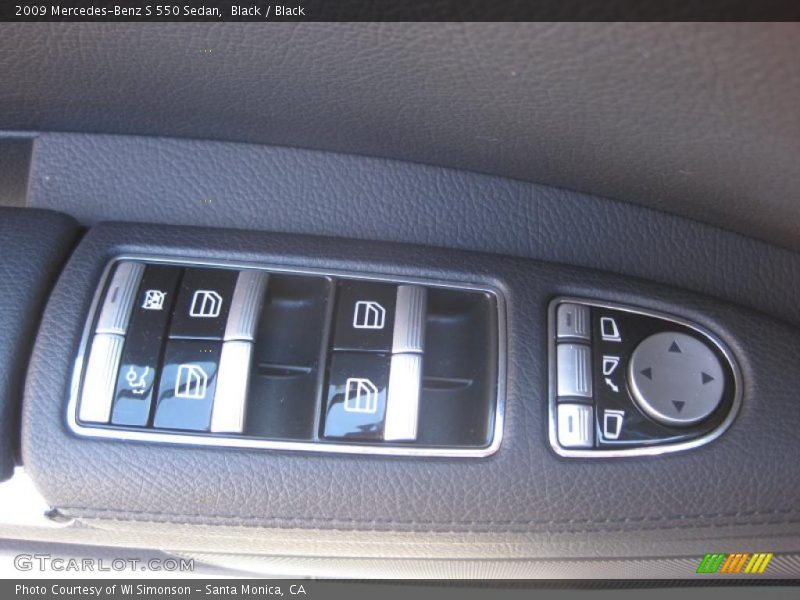 Black / Black 2009 Mercedes-Benz S 550 Sedan