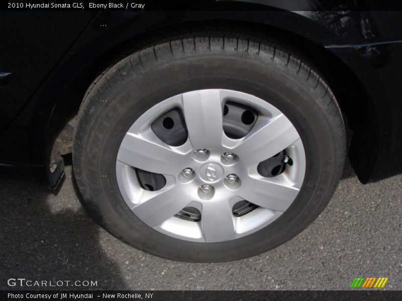 Ebony Black / Gray 2010 Hyundai Sonata GLS