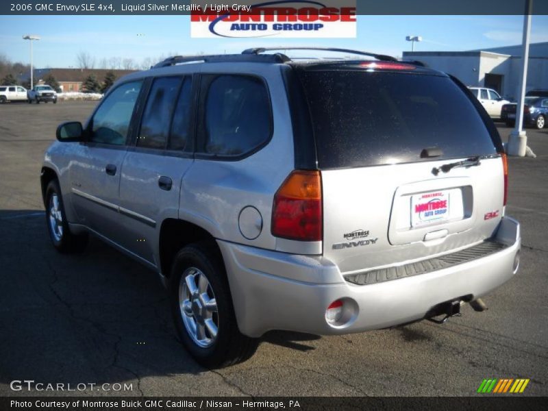 Liquid Silver Metallic / Light Gray 2006 GMC Envoy SLE 4x4