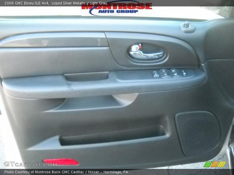 Liquid Silver Metallic / Light Gray 2006 GMC Envoy SLE 4x4