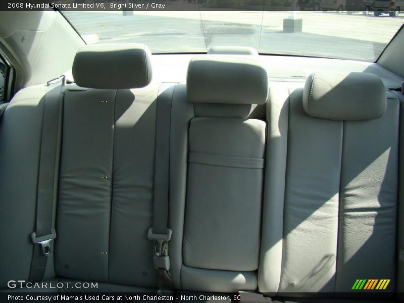 Bright Silver / Gray 2008 Hyundai Sonata Limited V6