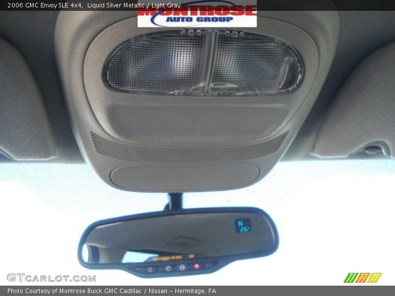 Liquid Silver Metallic / Light Gray 2006 GMC Envoy SLE 4x4