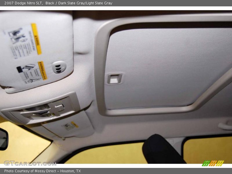 Black / Dark Slate Gray/Light Slate Gray 2007 Dodge Nitro SLT
