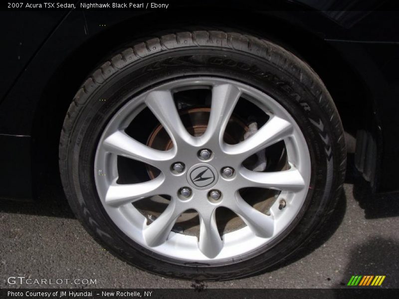 Nighthawk Black Pearl / Ebony 2007 Acura TSX Sedan
