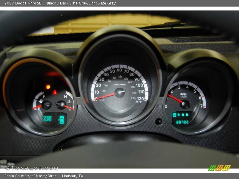Black / Dark Slate Gray/Light Slate Gray 2007 Dodge Nitro SLT