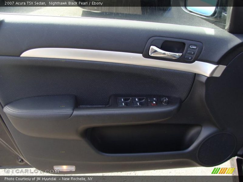 Nighthawk Black Pearl / Ebony 2007 Acura TSX Sedan