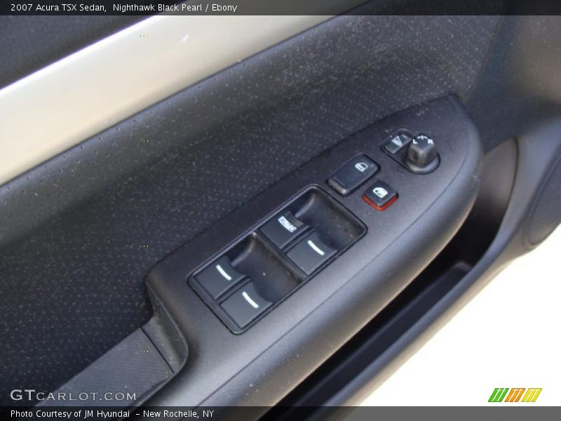 Nighthawk Black Pearl / Ebony 2007 Acura TSX Sedan