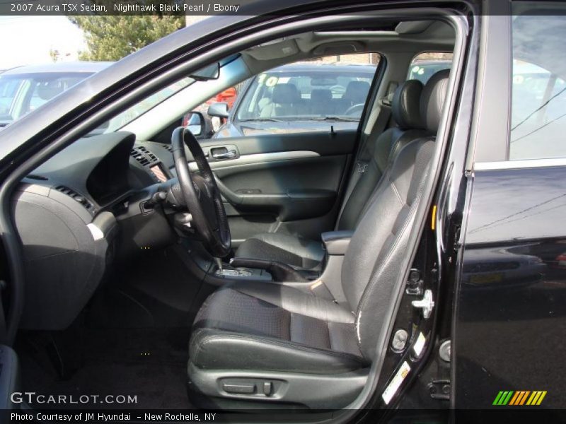 Nighthawk Black Pearl / Ebony 2007 Acura TSX Sedan