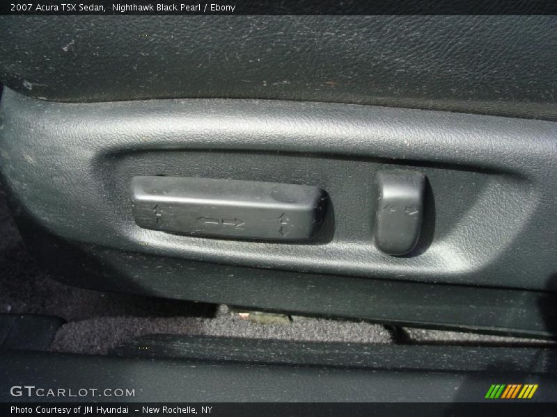 Nighthawk Black Pearl / Ebony 2007 Acura TSX Sedan