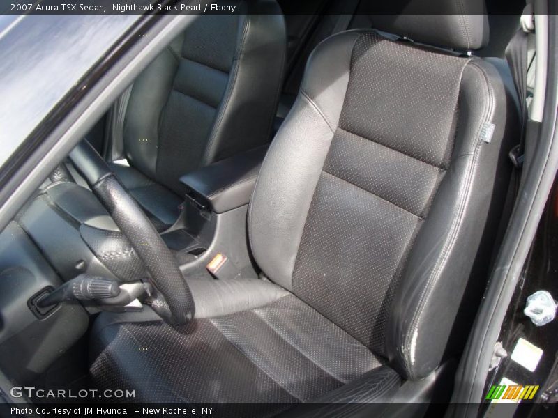 Nighthawk Black Pearl / Ebony 2007 Acura TSX Sedan