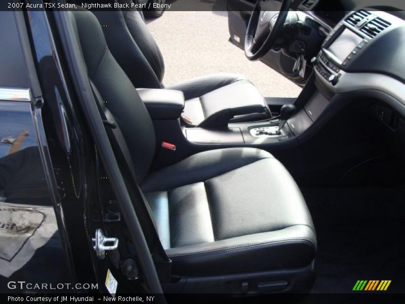 Nighthawk Black Pearl / Ebony 2007 Acura TSX Sedan