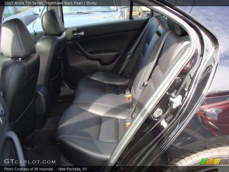 Nighthawk Black Pearl / Ebony 2007 Acura TSX Sedan