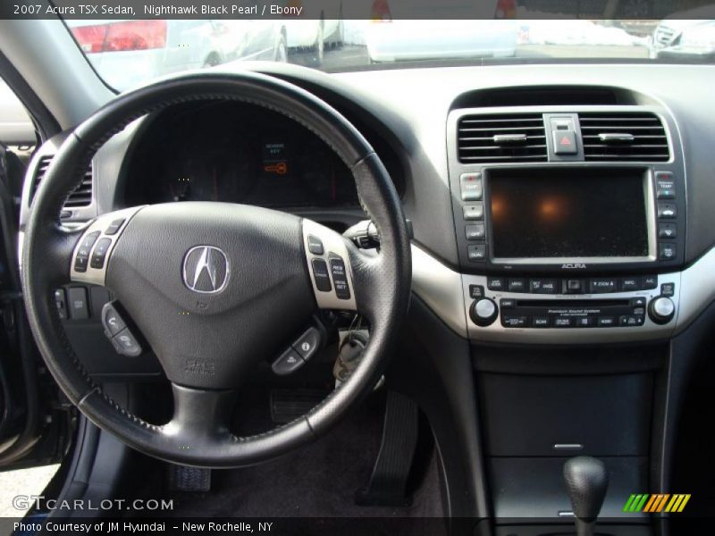 Nighthawk Black Pearl / Ebony 2007 Acura TSX Sedan
