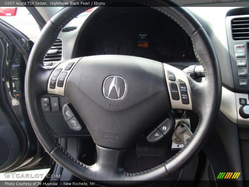 Nighthawk Black Pearl / Ebony 2007 Acura TSX Sedan