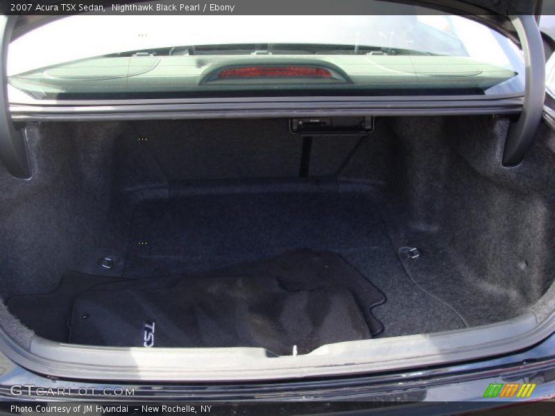 Nighthawk Black Pearl / Ebony 2007 Acura TSX Sedan